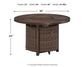 Paradise Trail Outdoor Sofa and Loveseat with Fire Pit Table