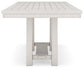 Robbinsdale Counter Height Dining Table and 8 Barstools