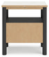 Cadmori Full Upholstered Panel Bed with Mirrored Dresser, Chest and Nightstand