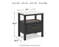 Cadmori Full Upholstered Panel Bed with Mirrored Dresser, Chest and Nightstand