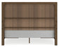 Cabalynn California King Panel Bed with Dresser, Chest and Nightstand