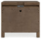 Cabalynn California King Panel Bed with Dresser, Chest and Nightstand