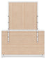 Binterglen Full Panel Bed with Mirrored Dresser and Chest