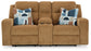 Kanlow DBL Rec Loveseat w/Console