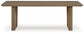 Serene Bay RECT Dining Table w/UMB OPT