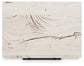 Lawroy King Panel Storage Bed with Mirrored Dresser and Nightstand