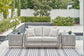 Seton Creek Outdoor Sofa and Loveseat