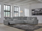 Modmax 6-Piece Reclining Sectional with Storage Console