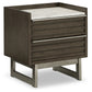 Arkenton Queen Panel Bed with Mirrored Dresser, Chest and Nightstand