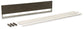 Arkenton California King Panel Bed with Mirrored Dresser