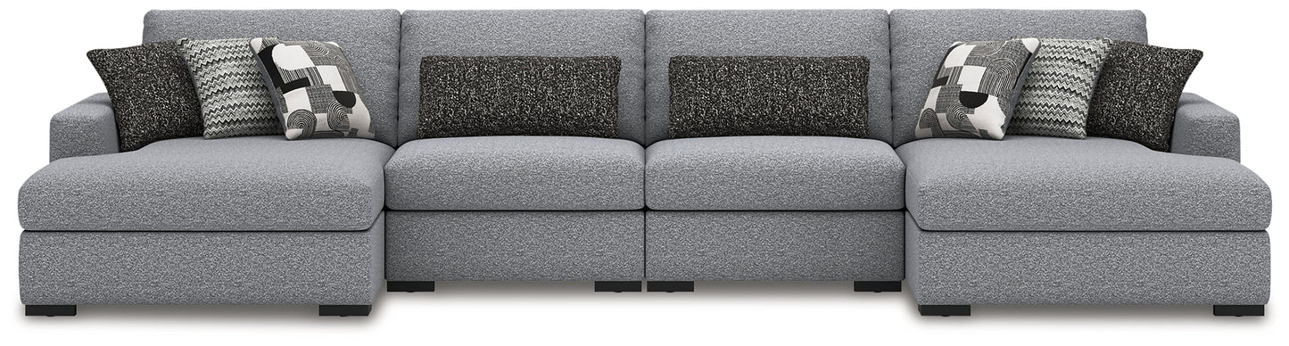 Bealton 4-Piece Sectional with Double Chaise
