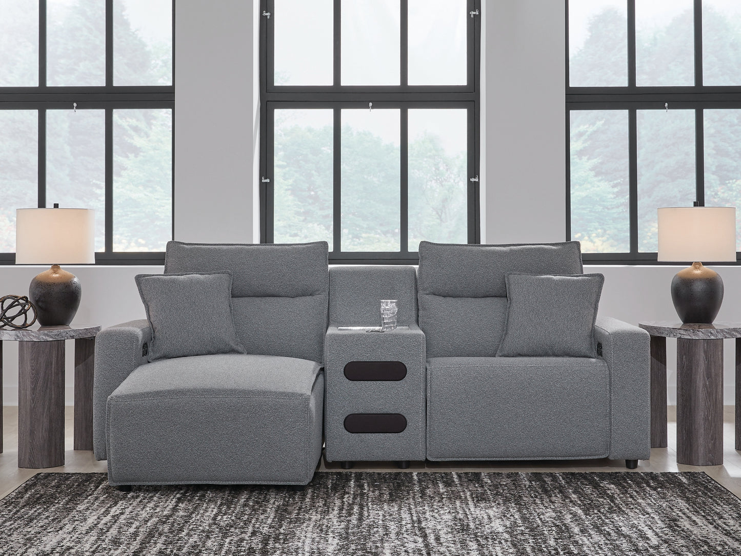 ModMax II 3-Piece Power Reclining Sectional with Chaise