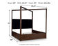 Dilenno California King Canopy Bed