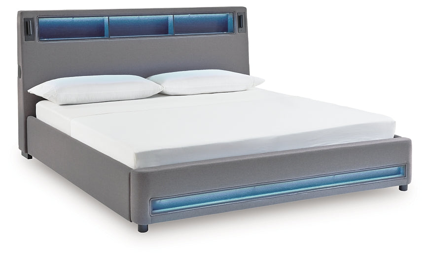 Verishaw King Upholstered Bed
