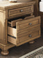 Feddinger Two Drawer Night Stand