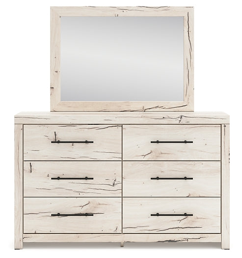 Lawroy Full Panel Headboard, Dresser, Mirror and Nightstand