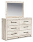 Lawroy Full Panel Headboard, Dresser, Mirror and Nightstand