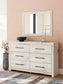 Lawroy Full Panel Headboard, Dresser, Mirror and Nightstand