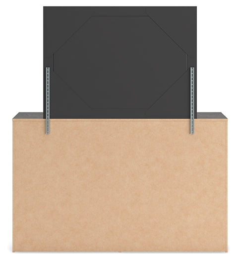 Hollivern Queen Panel Bed, Dresser, Mirror and Nightstand