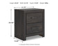 Hollivern Queen Panel Bed, Dresser, Mirror and Nightstand