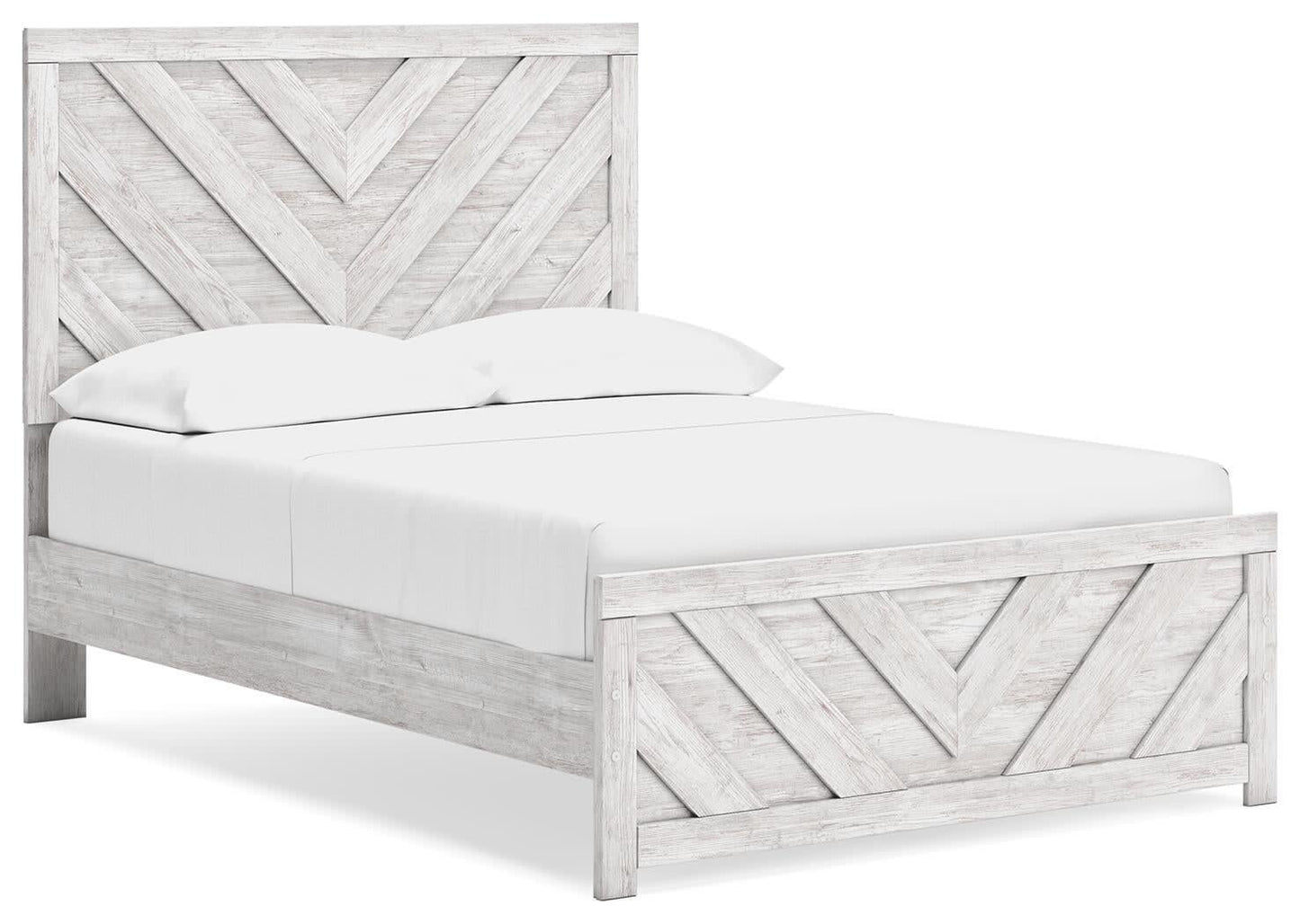 Cayboni Full Panel Bed, Dresser, Mirror, Chest and Nightstand
