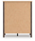 Pamytta Full Upholstered Panel Bed, Dresser, Mirror, Chest and Nightstand