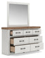 Savonport Twin Panel Storage Bed. Dresser, Mirror and Nightstand