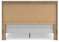 Garistyn King Panel Bed. Dresser, Mirror and Nightstand