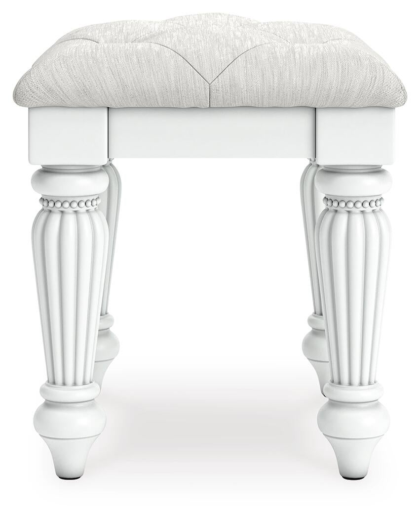 Kozlani Vanity Upholstered Stool