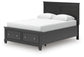 Lanolee Queen Panel Storage Bed
