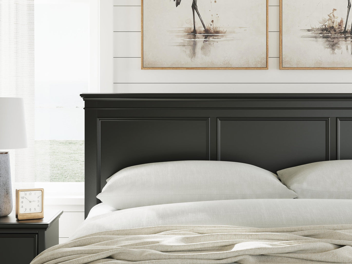 Lanolee California King Panel Storage Bed