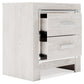 Altyra Two Drawer Night Stand