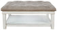 Kanwyn UPH Ottoman Cocktail Table