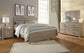 Culverbach King Panel Bed with Mirrored Dresser