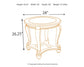 Norcastle Coffee Table with 2 End Tables