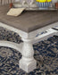 Havalance Coffee Table with 2 End Tables