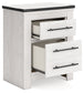 Schoenberg Two Drawer Night Stand