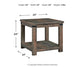 Hollum Square End Table