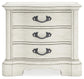 Arlendyne King Upholstered Bed with Mirrored Dresser and 2 Nightstands
