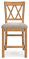 Havonplane Upholstered Barstool (2/CN)